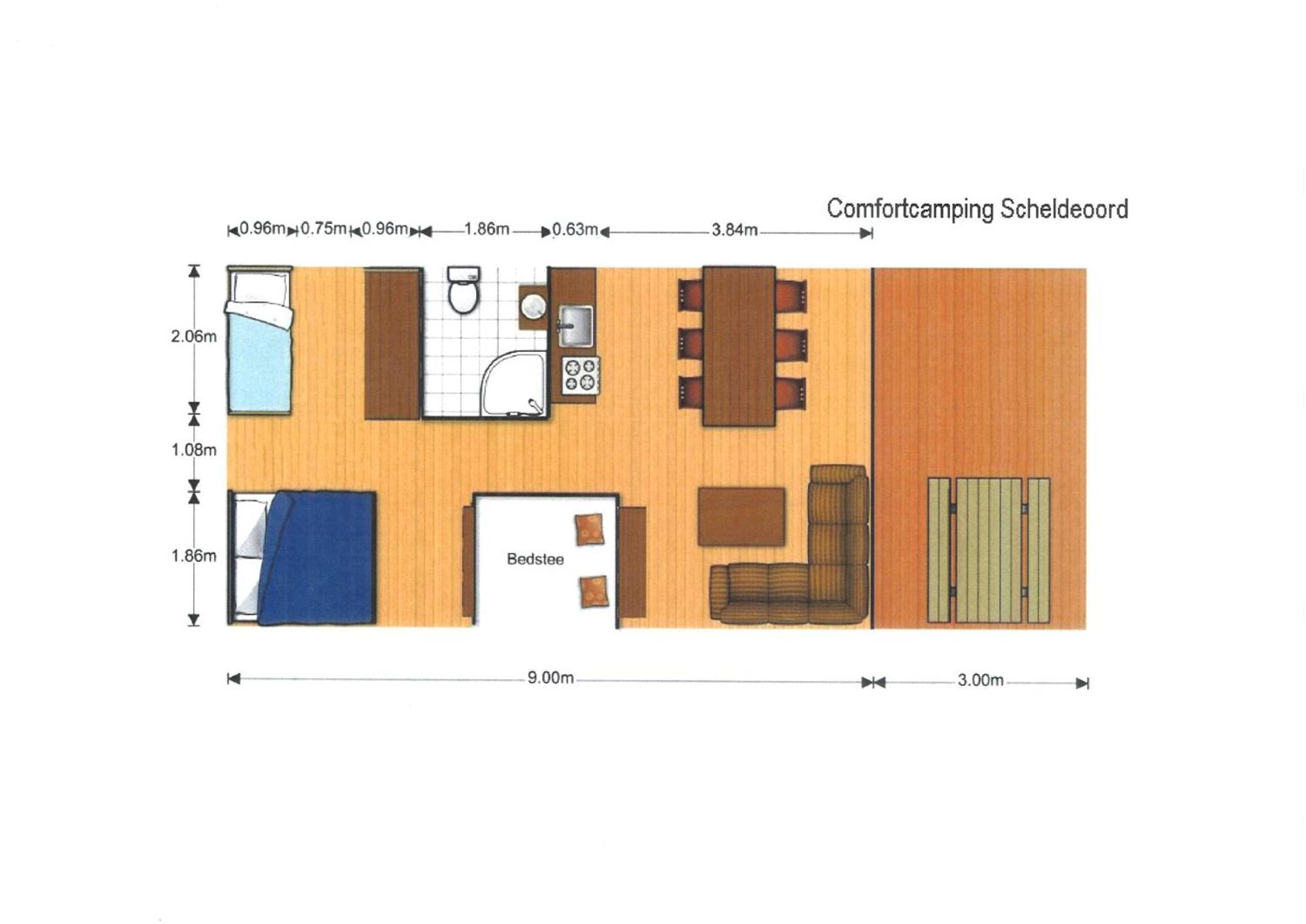 Camping Scheldeoord Baarland Room photo